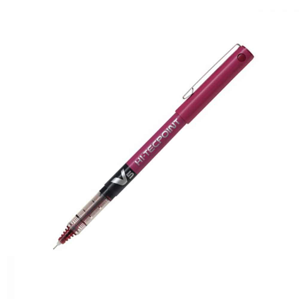 Stylo Pilot Hi-techpoint V5 - bourgogne