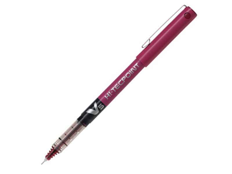 Stylo Pilot Hi-techpoint V5 - bourgogne