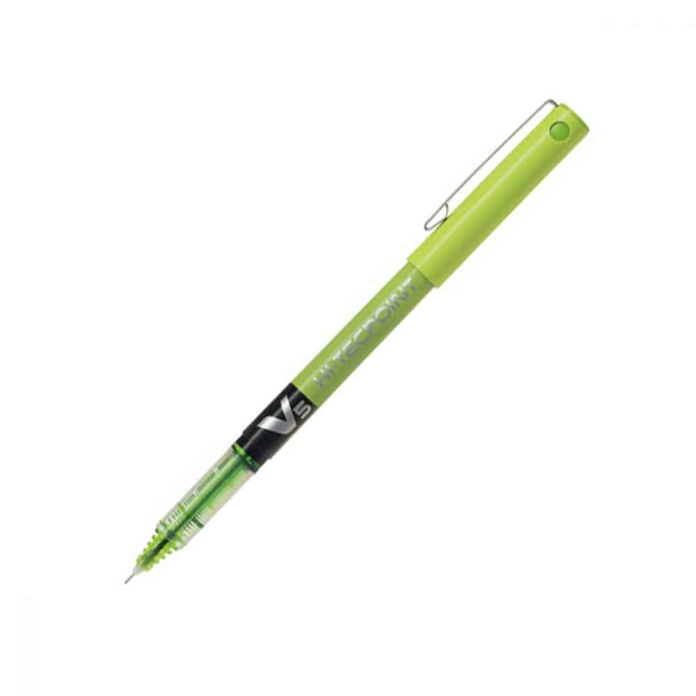 Stylo Pilot Hi-techpoint V5 - vert lime