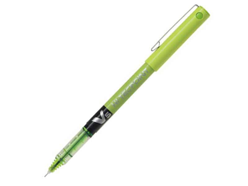 Stylo Pilot Hi-techpoint V5 - vert lime