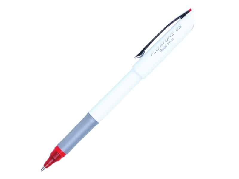 Stylo Pentel Floatune 0.8 base d'eau et d'huile - rouge