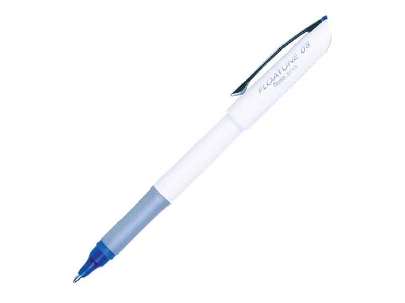 Stylo Pentel Floatune 0.8 base d'eau et d'huile - bleu