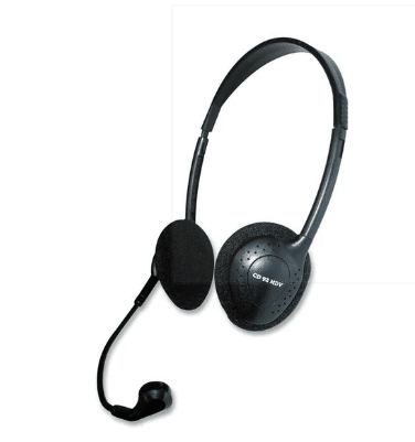 Casque d'écoute avec micro