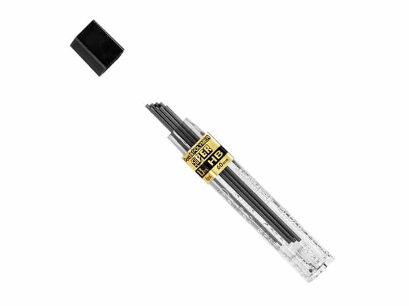 Paquet de 8 mines Pentel HB 1.3mm