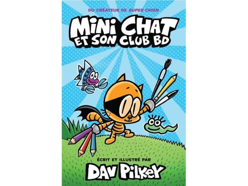 Mini chat et son club BD