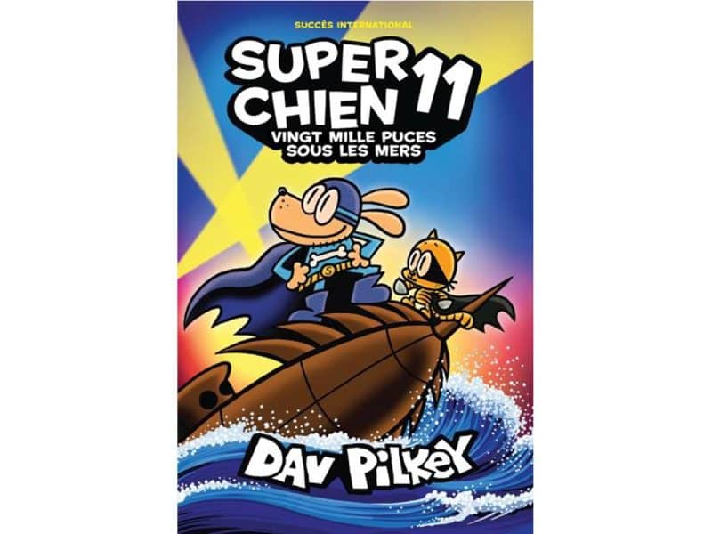 Super chien T.11 Vingt mille puces sous les mers