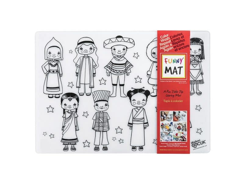 Napperon à colorier - Enfants