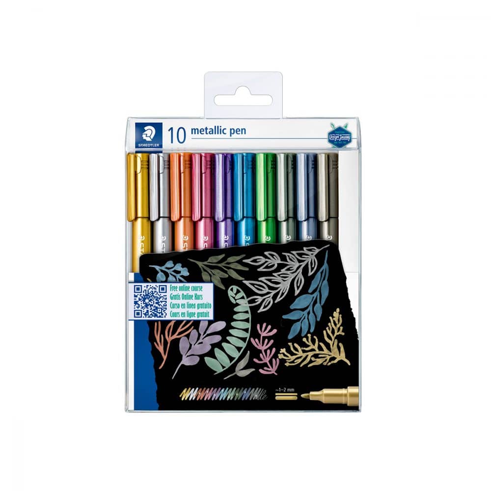 Ensemble de 10 marqueurs métalliques Staedtler