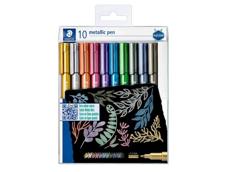 Ensemble de 10 marqueurs métalliques Staedtler