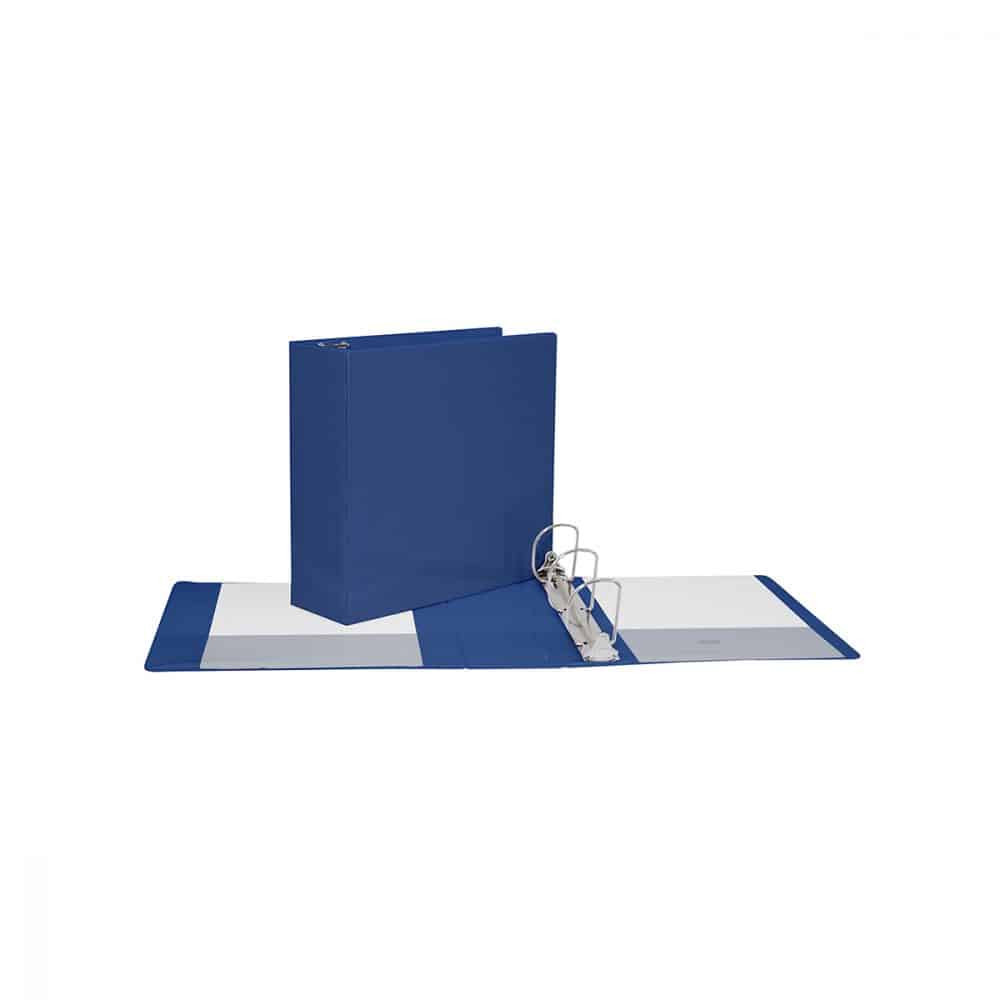 Cartable de présentation Geo 3 po - bleu