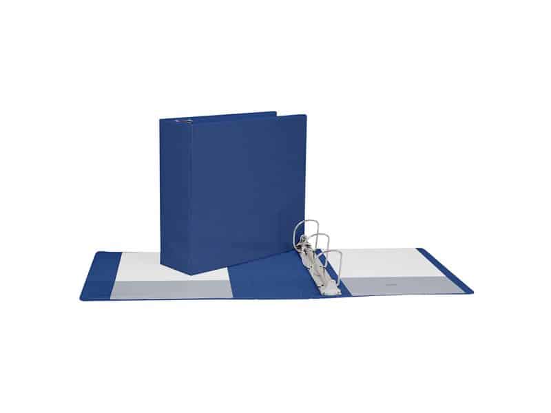 Cartable de présentation Geo 3 po - bleu