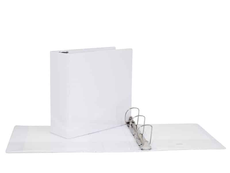 Cartable de présentation Geo 3 po - blanc