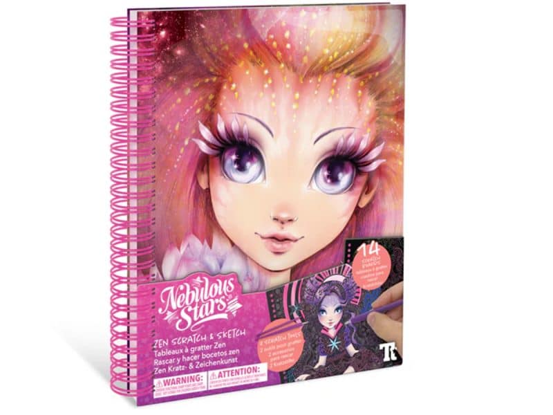 Nebulous stars tableaux à gratter zen