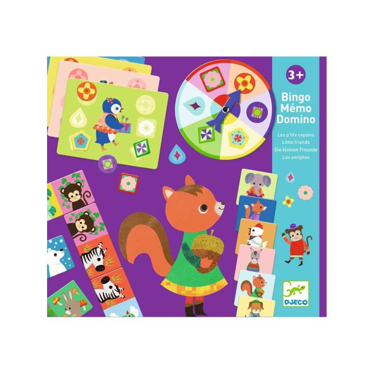 Bingo memo domino les ptits copains