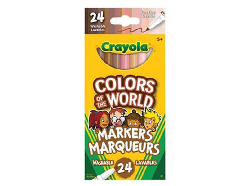 Marqueur à trait fin Crayola Colors of the World