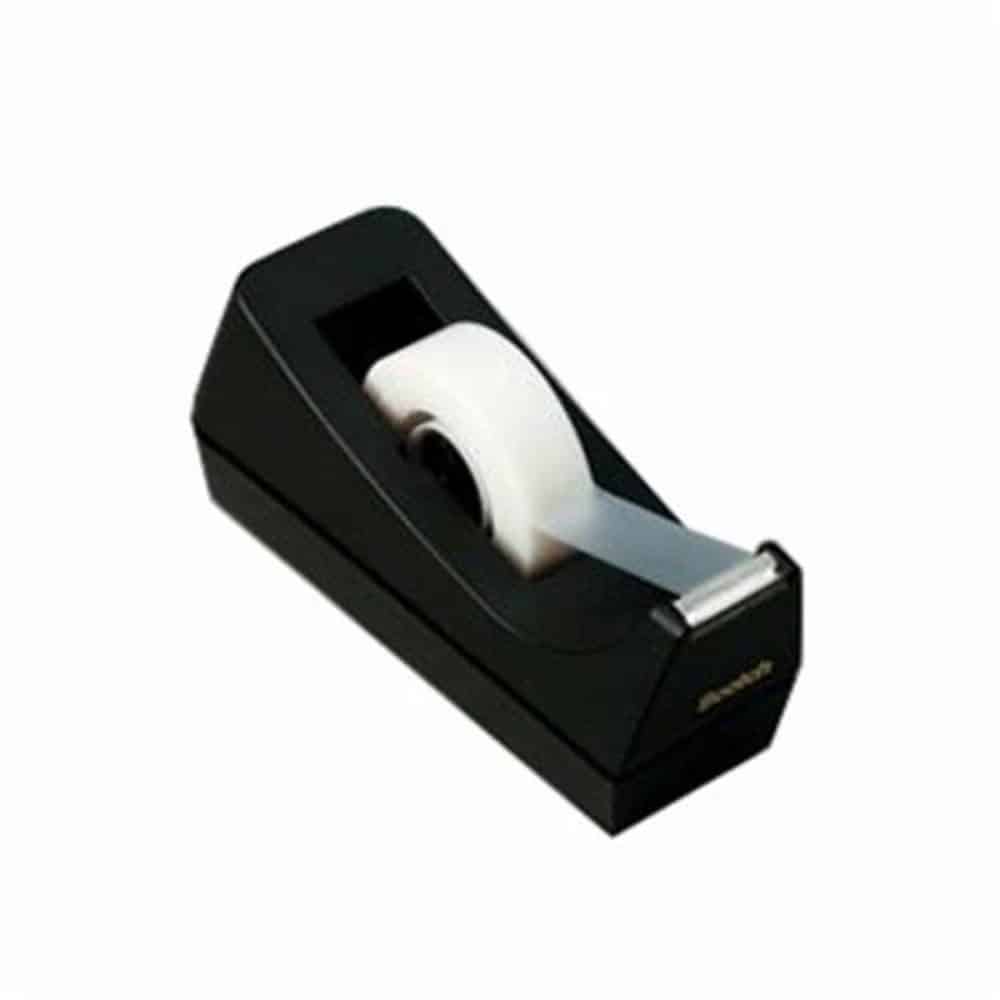 Distributeur de ruban de bureau noir
