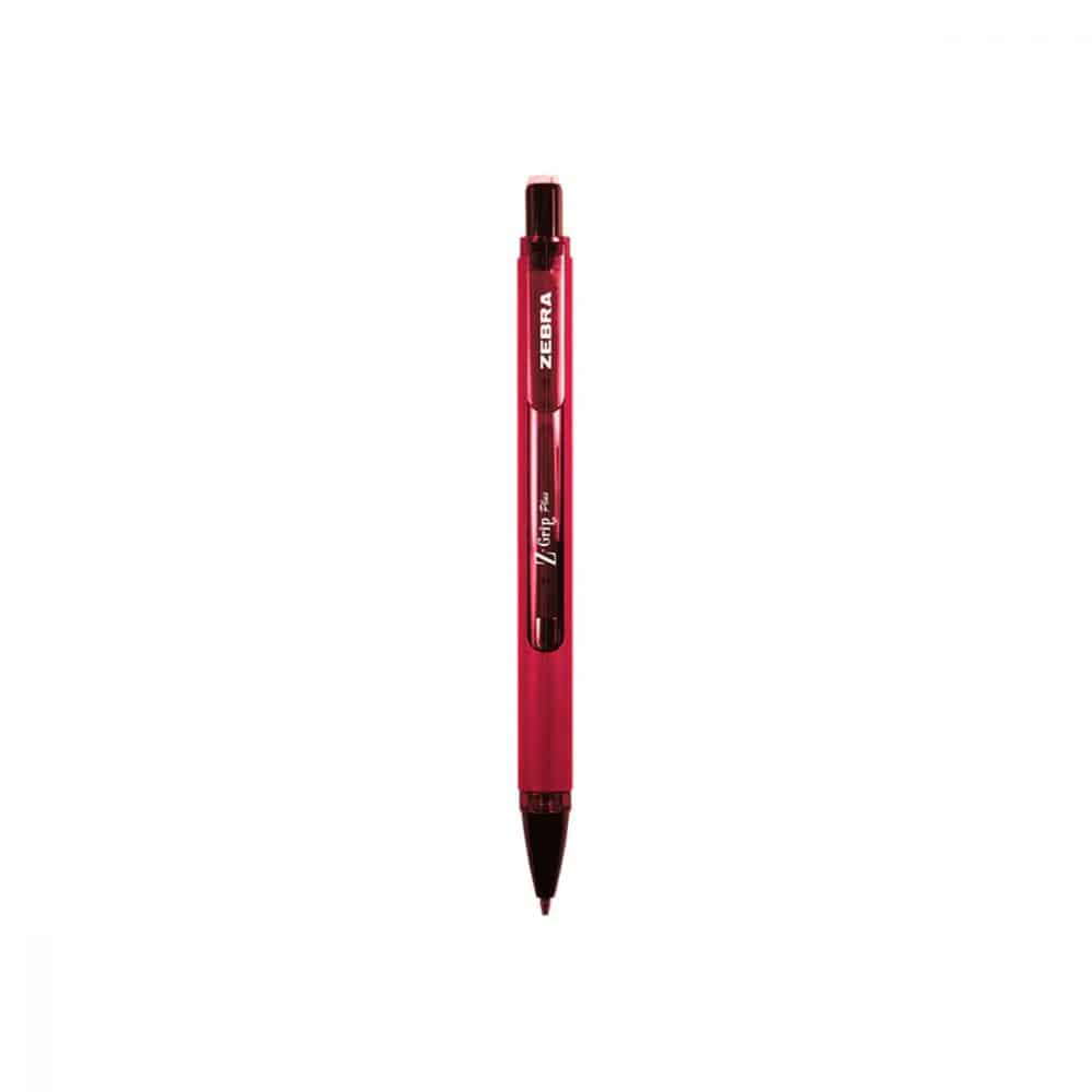 porte-mines Zebra Z-grip plus 0.7 rouge