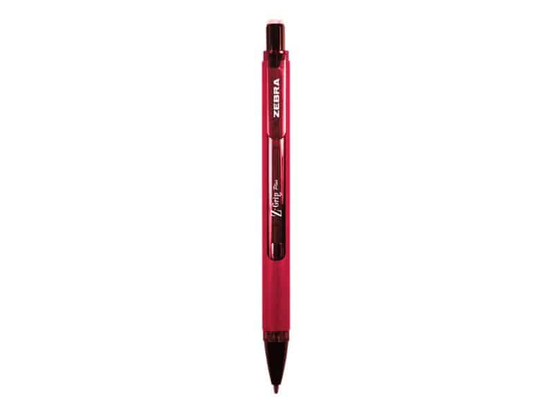 porte-mines Zebra Z-grip plus 0.7 rouge