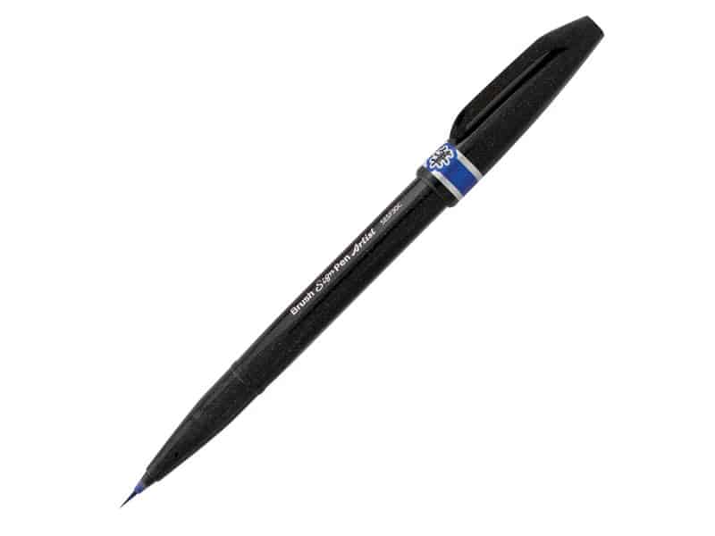 Pentel Sign pen brush - bleu