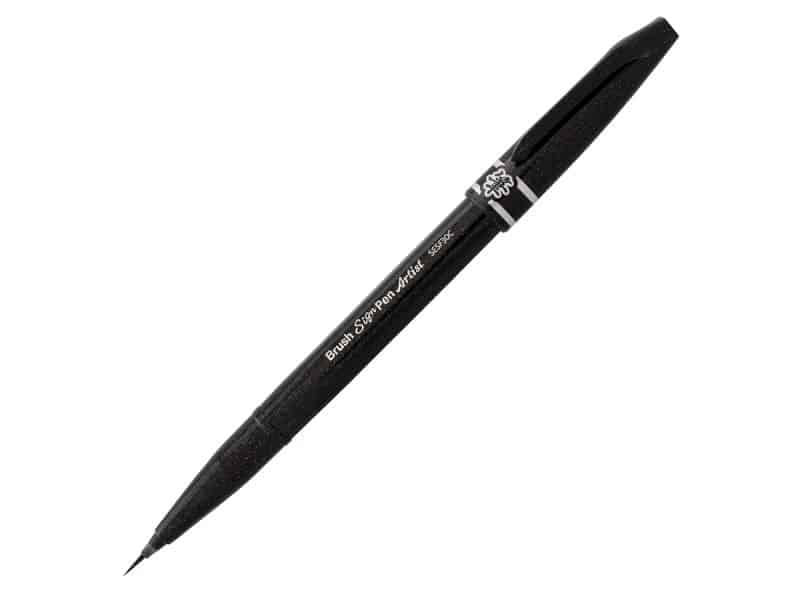 Pentel Sign pen brush - noir