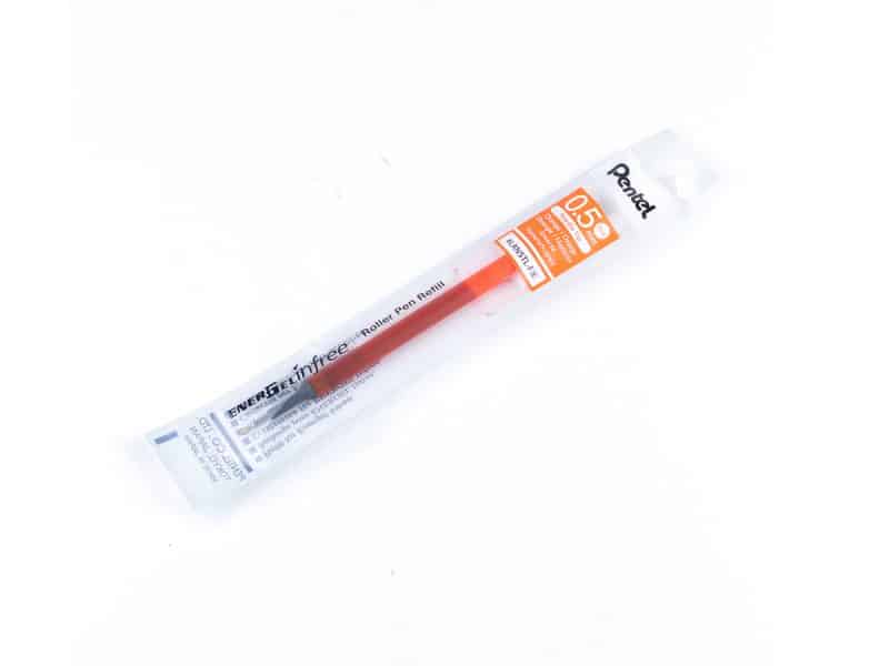 Recharge pour stylo Pentel Energel Infree 0.5 - orange