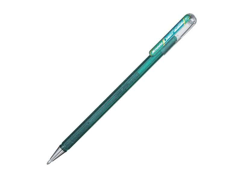 Stylo Pentel Dual Metallic - vert/bleu