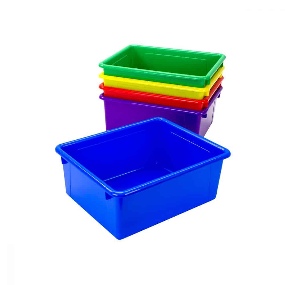 Plateau de rangement 10 x 13.5 couleurs assorties