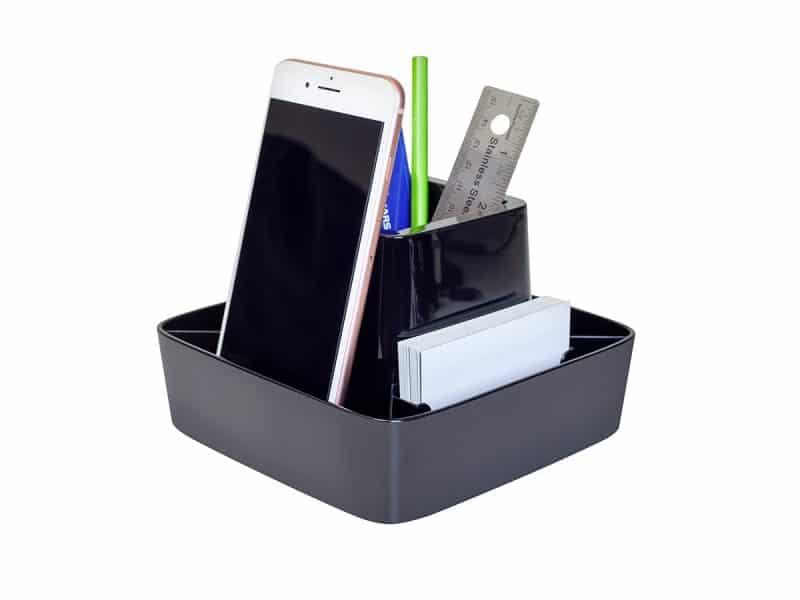 Organiseur rotatif Storex noir