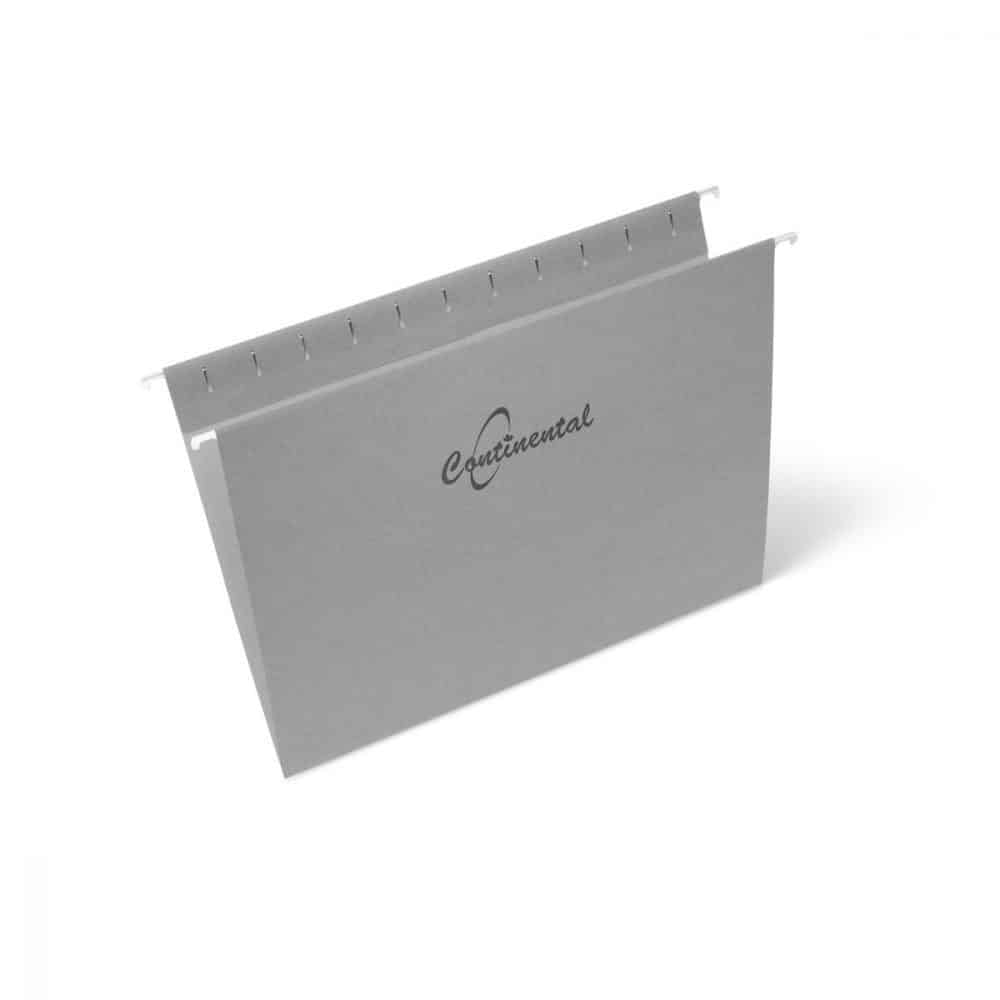 Boîte de 25 chemises suspendues format lettre - gris