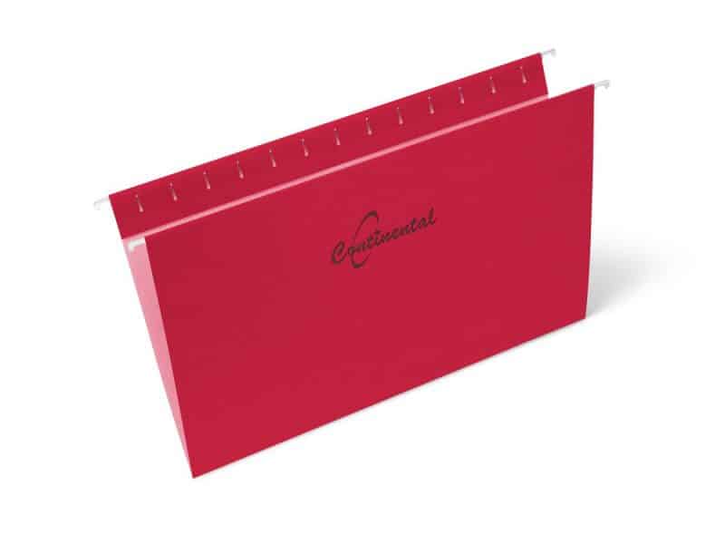 Boîte de 25 chemises suspendues format légal - rouge