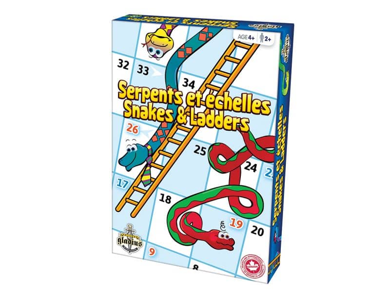 jeu Serpents et Échelles - nouveau format