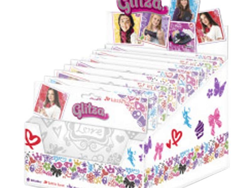 Glitza art avec 2 couleurs brill