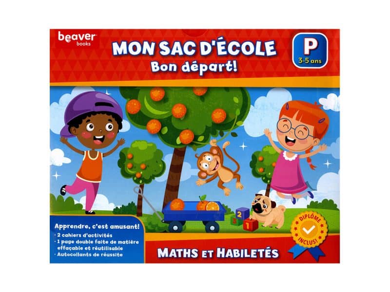 Mon sac d'école Bon départ! 3-5 ans Préscolaire