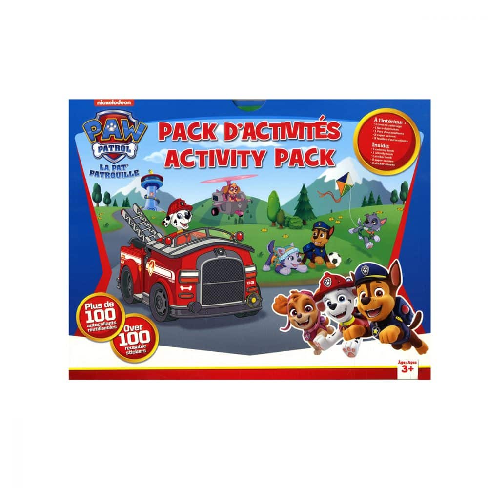 Pack d'activités Pat Patrouille
