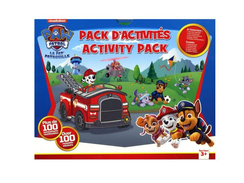 Pack d'activités Pat Patrouille