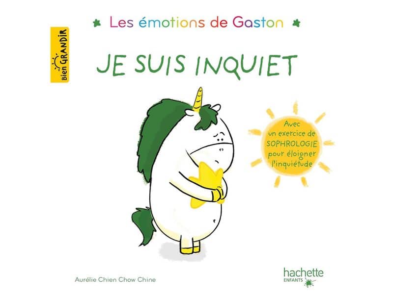 Les émotions de Gaston Je suis inquiet