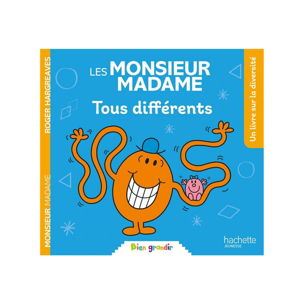Les monsieur madame Tous différents