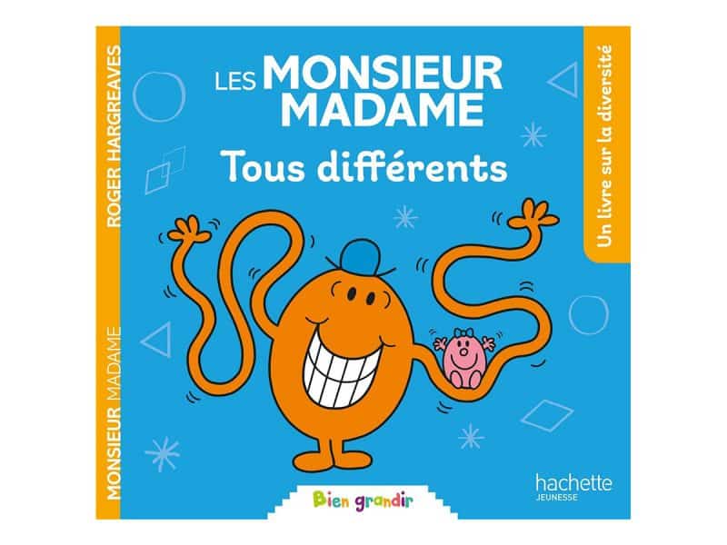 Les monsieur madame Tous différents