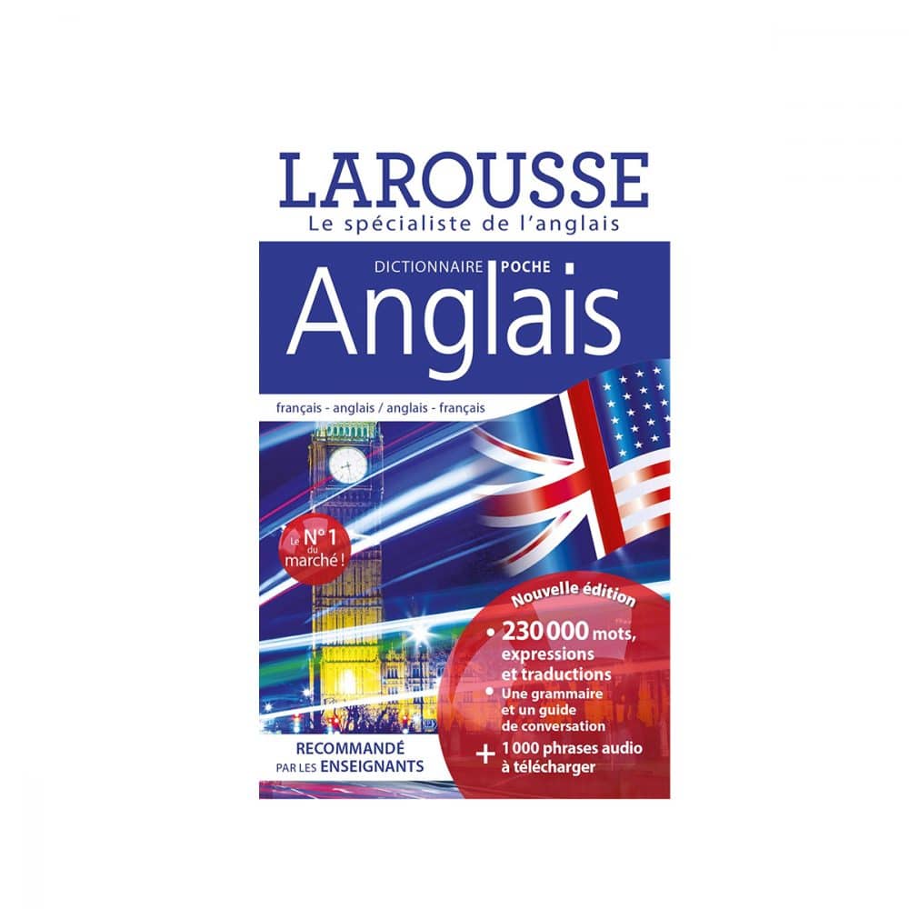 Dict. Larousse de poche anglais français