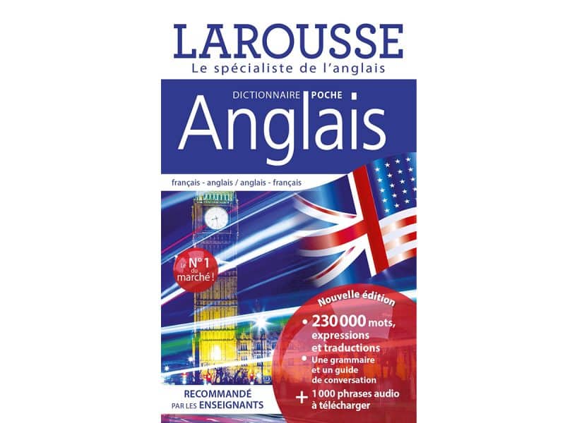 Dict. Larousse de poche anglais français