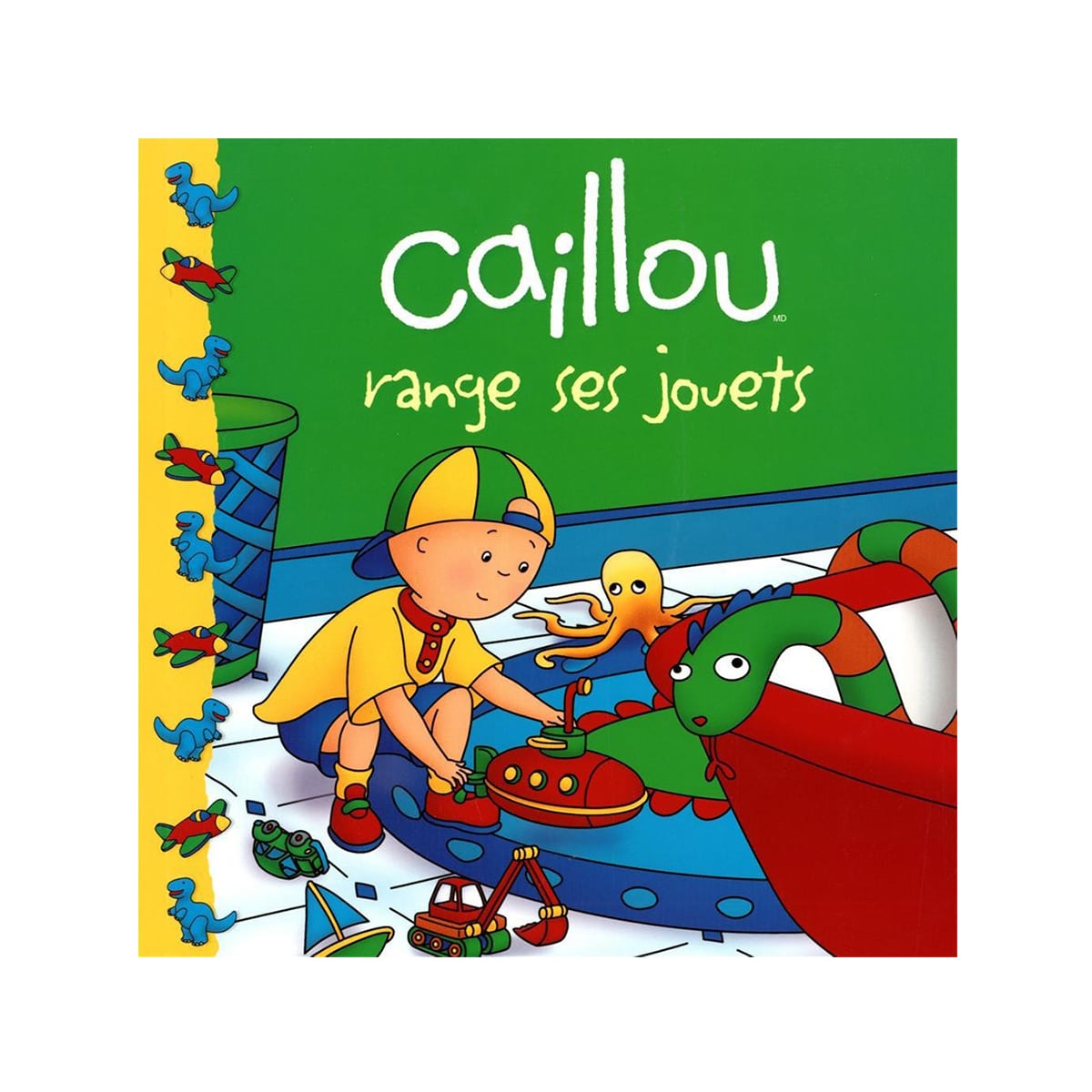 Caillou range ses jouets