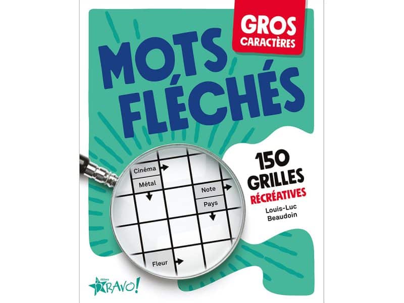 Mots fléchés gros caractères