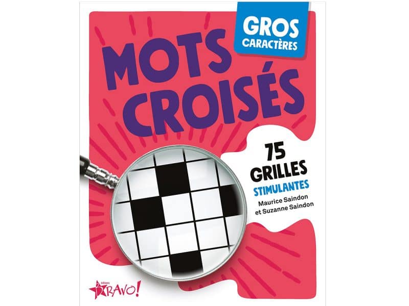 Mots croisés Gros caractères 75 grilles