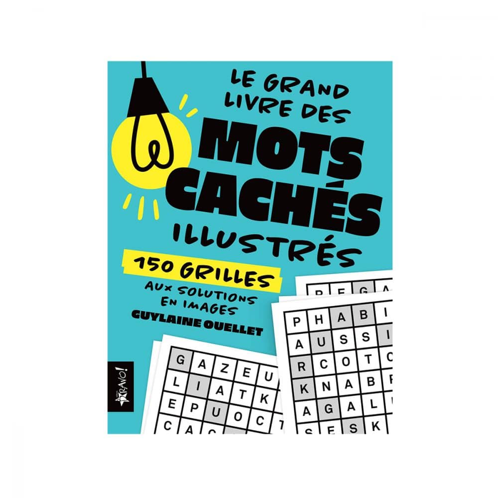 Le grand livre des mots cachés illustrés