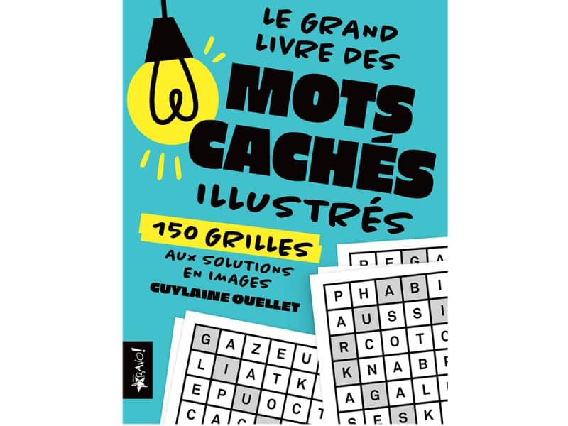 Le grand livre des mots cachés illustrés
