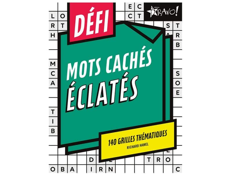 Défi mots chachés éclatés