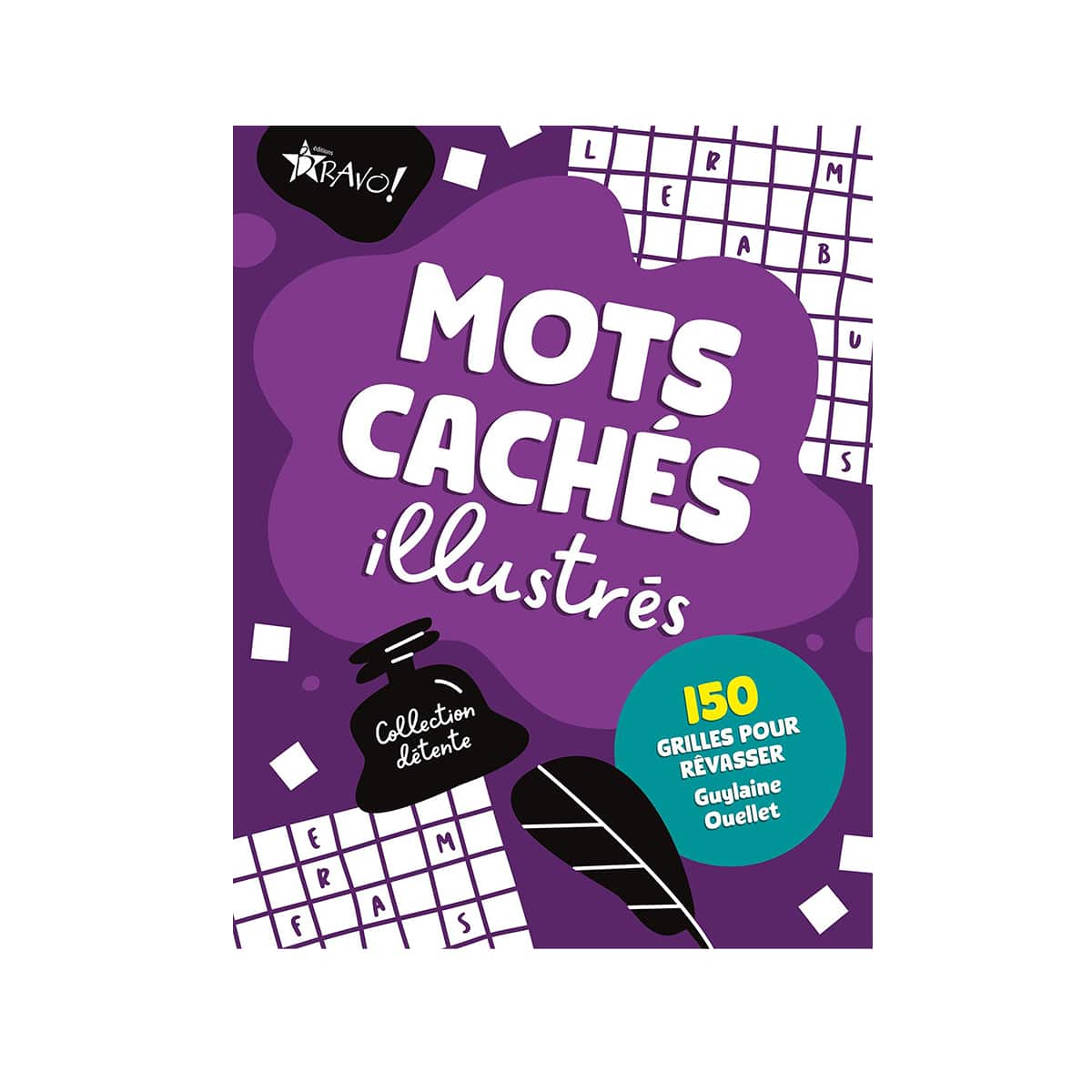 Mots cachés illustrés 150 grilles