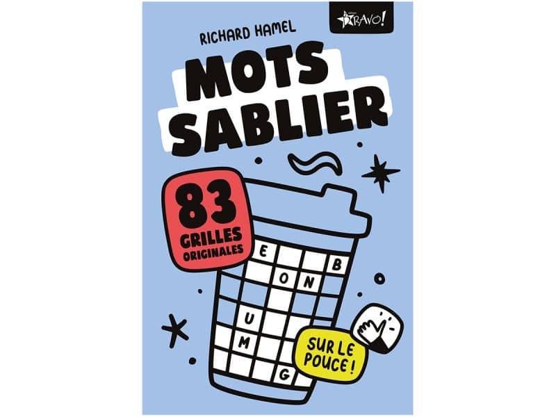 Mots Sablier sur le pouce