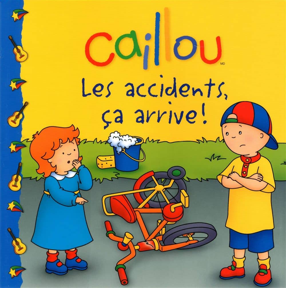 LES ACCIDENTS ÇA ARRIVE CAILLOU