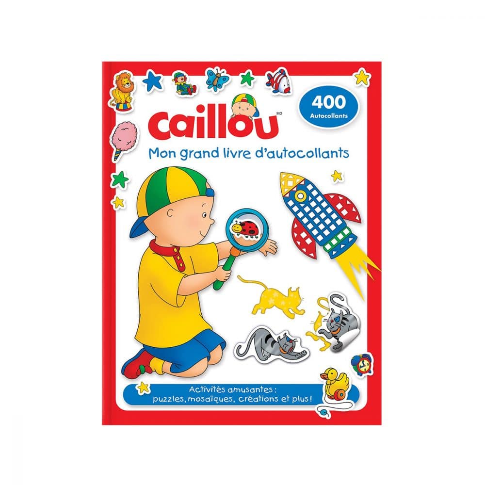 Caillou Mon grand livre d'autocollants